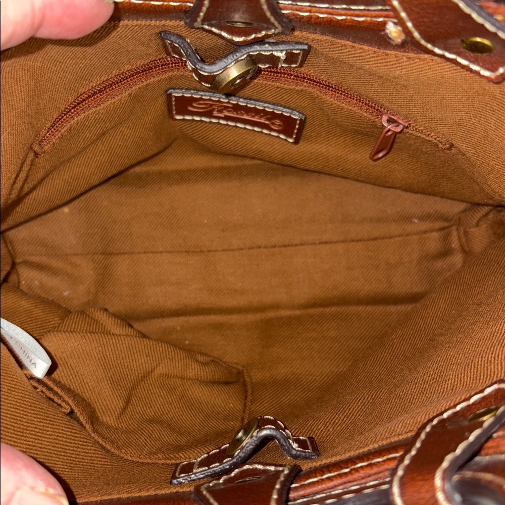 Fossil Multicolor Striped Crossbody Handbag - Picture 6 of 7